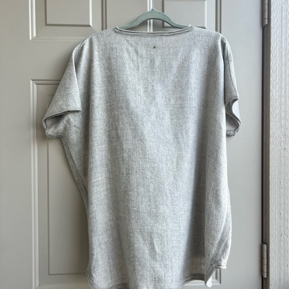 Cuyana Oversized 100% Baby Alpaca Sweater Top – XS/S – Heather Grey - Picture 12 of 14